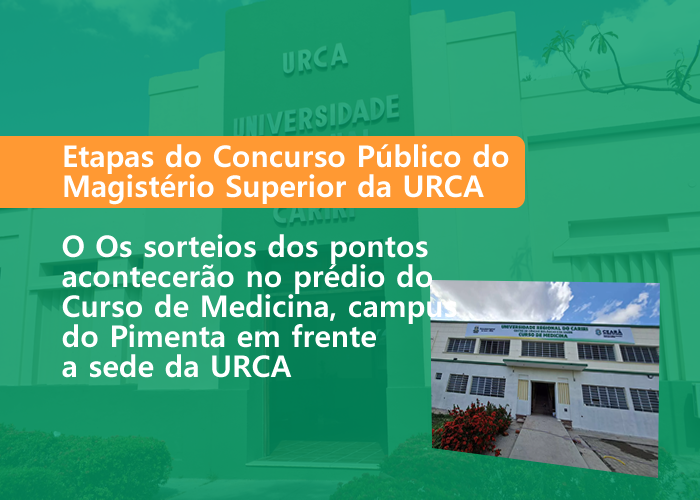 Urca realiza vestibular em outubro e inclui novas graduações em medicina e  turismo, no Ceará, Sua Chance