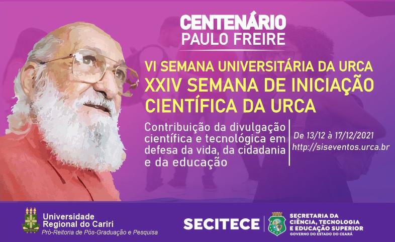 XXIV Semana de Iniciação Científica da URCA integra saberes, práticas e inovação tecnológica