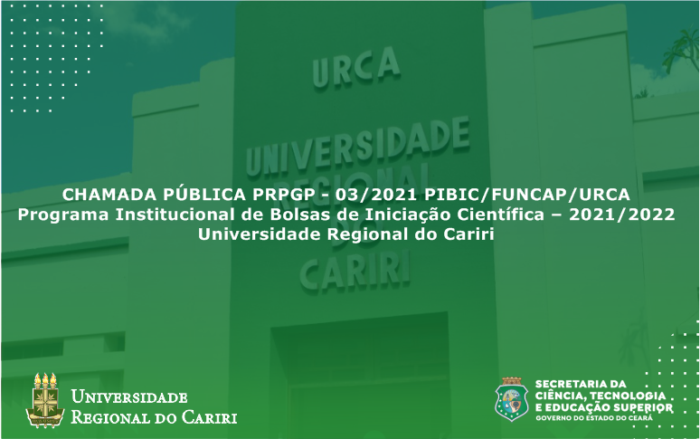 Prpgp lança chamada pública para bolsas não implementadas no PIBIC-Funcap