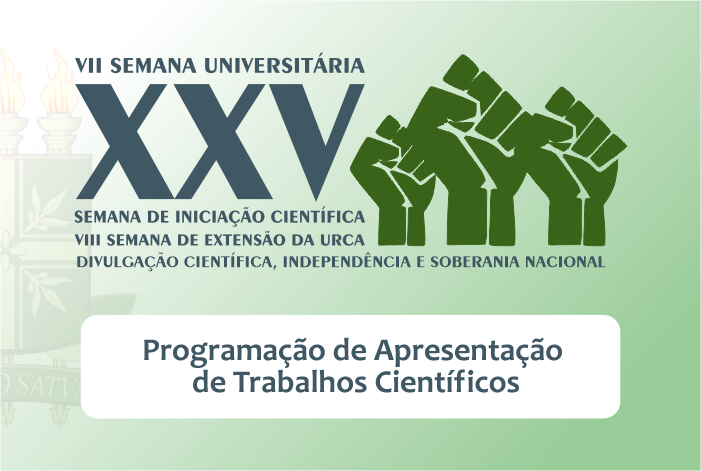 Programação da Apresentação de Trabalhos