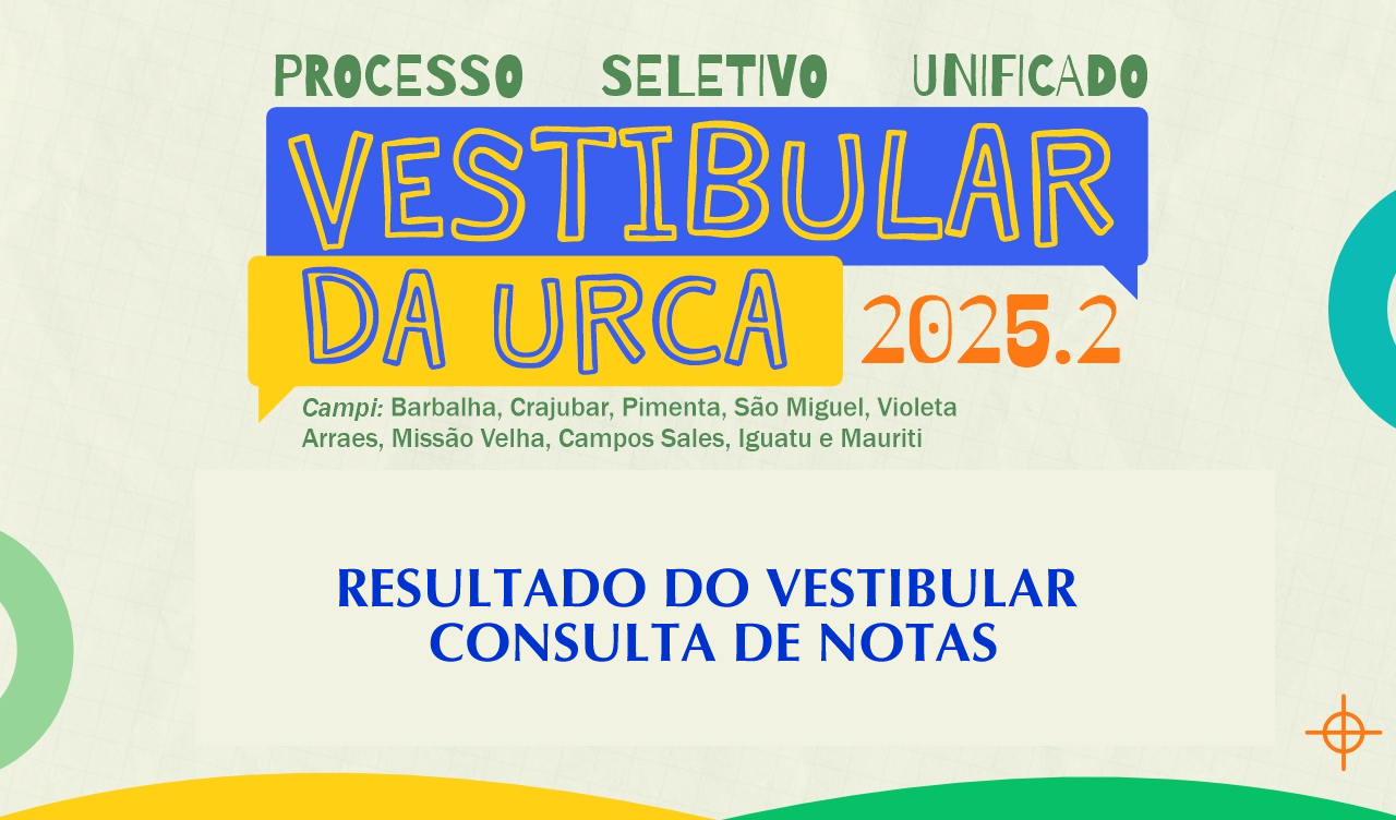 Resultado do Vestibular e Consulta de Notas