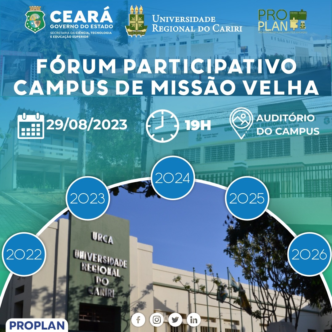 PROPLAN realiza fórum participativo para elaboração do PDI, no Campus de Missão Velha