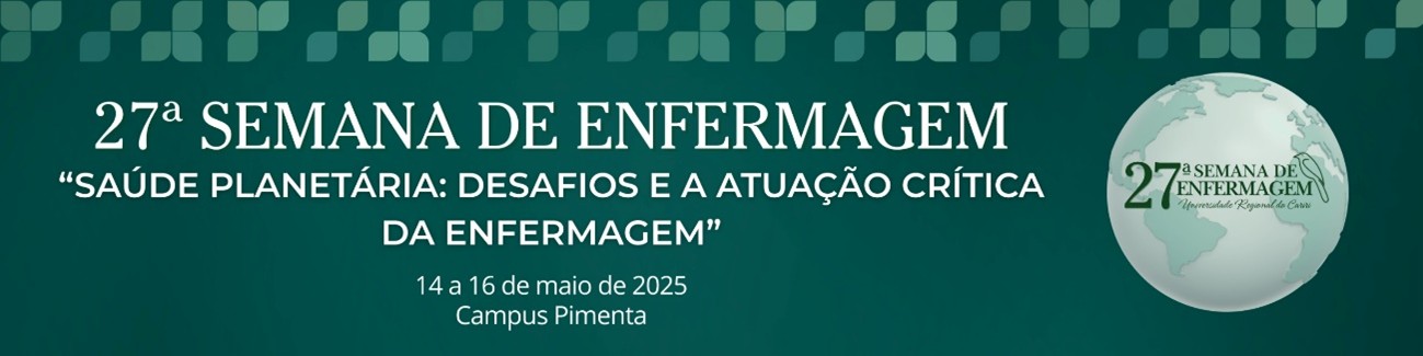 Inscrições abertas para a Semana de Enfermagem – SENURCA, de 14 a 16 de maio