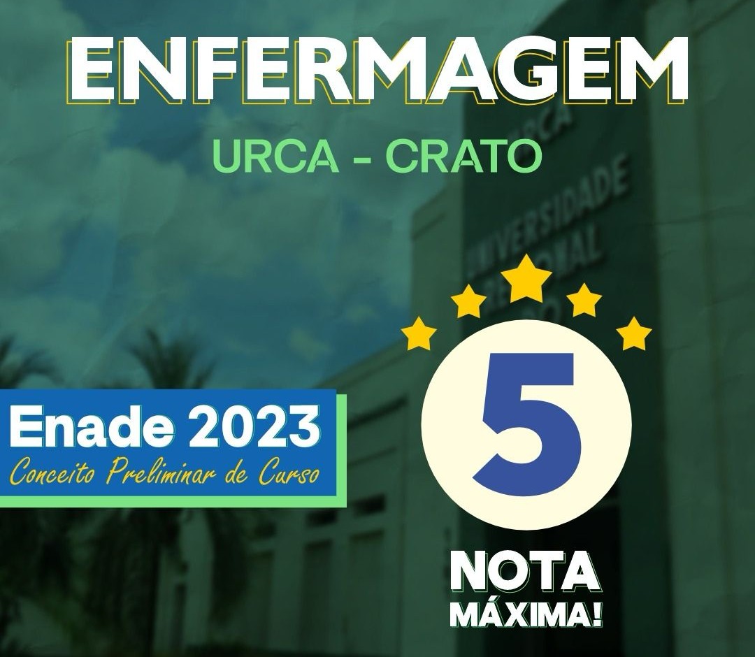URCA se destaca no ENADE e Enfermagem – Crato obtém nota máxima