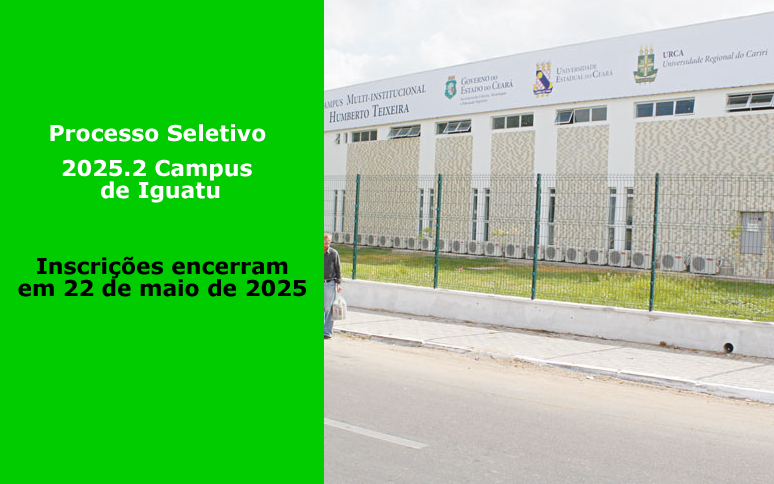 Prazo final do P.S.U. Campus de Iguatu 2025.2