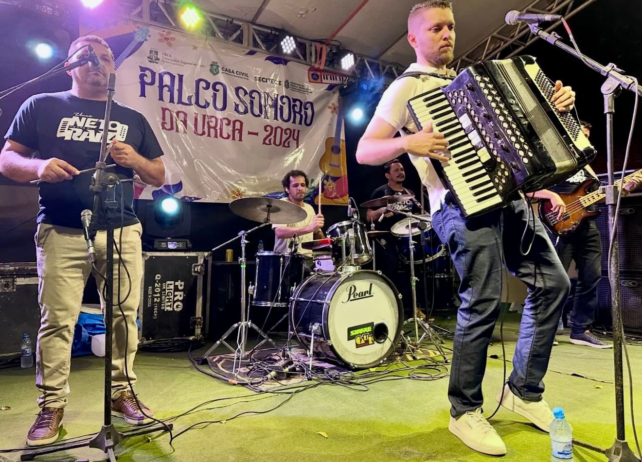 Palco Sonoro da URCA divulga atrações de 16 a 19 de julho, na ExpoCrato