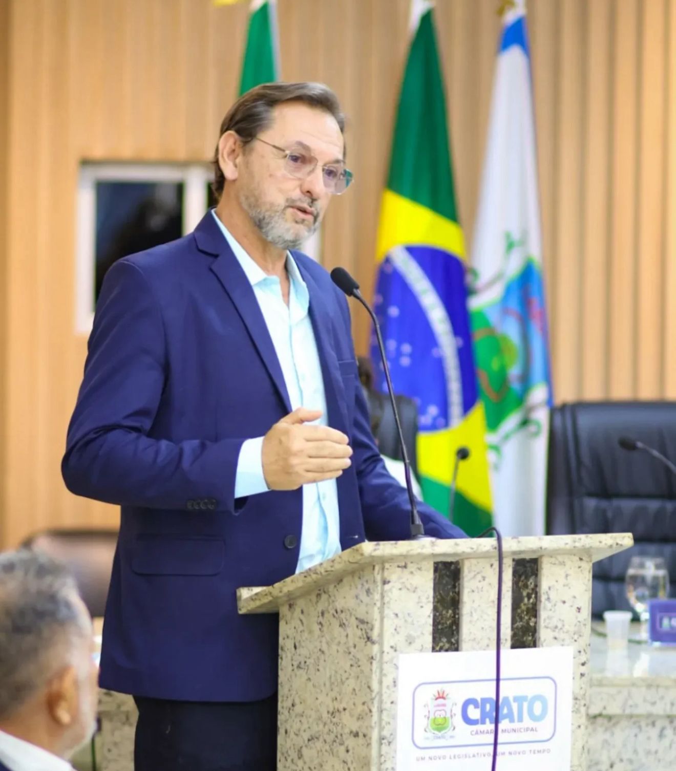 Professor da URCA é agraciado com o diploma Mérito Urbanístico Júlio Saraiva Leão, em Crato