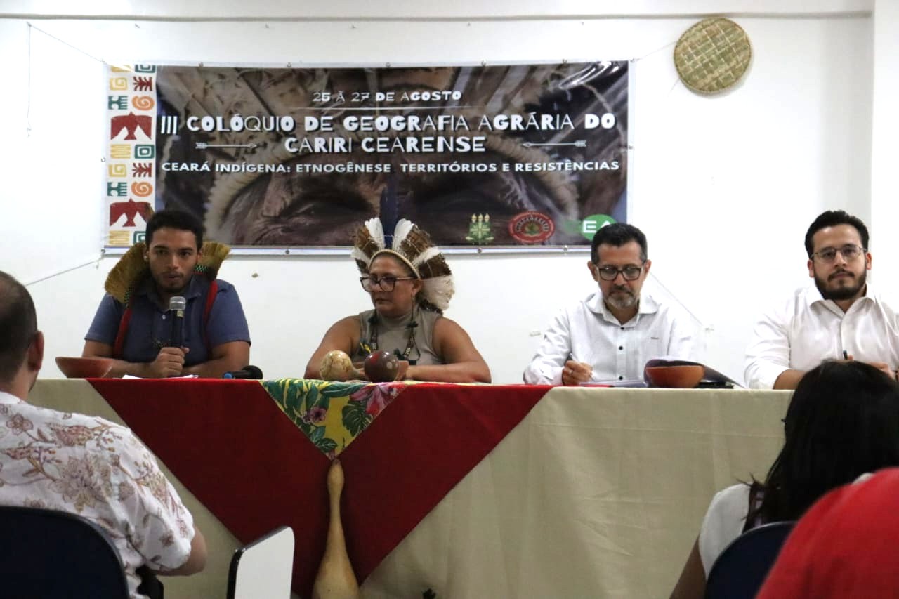 URCA encerra III Colóquio de Geografia Agrária do Cariri Cearense, com abordagem ao Ceará Indígena