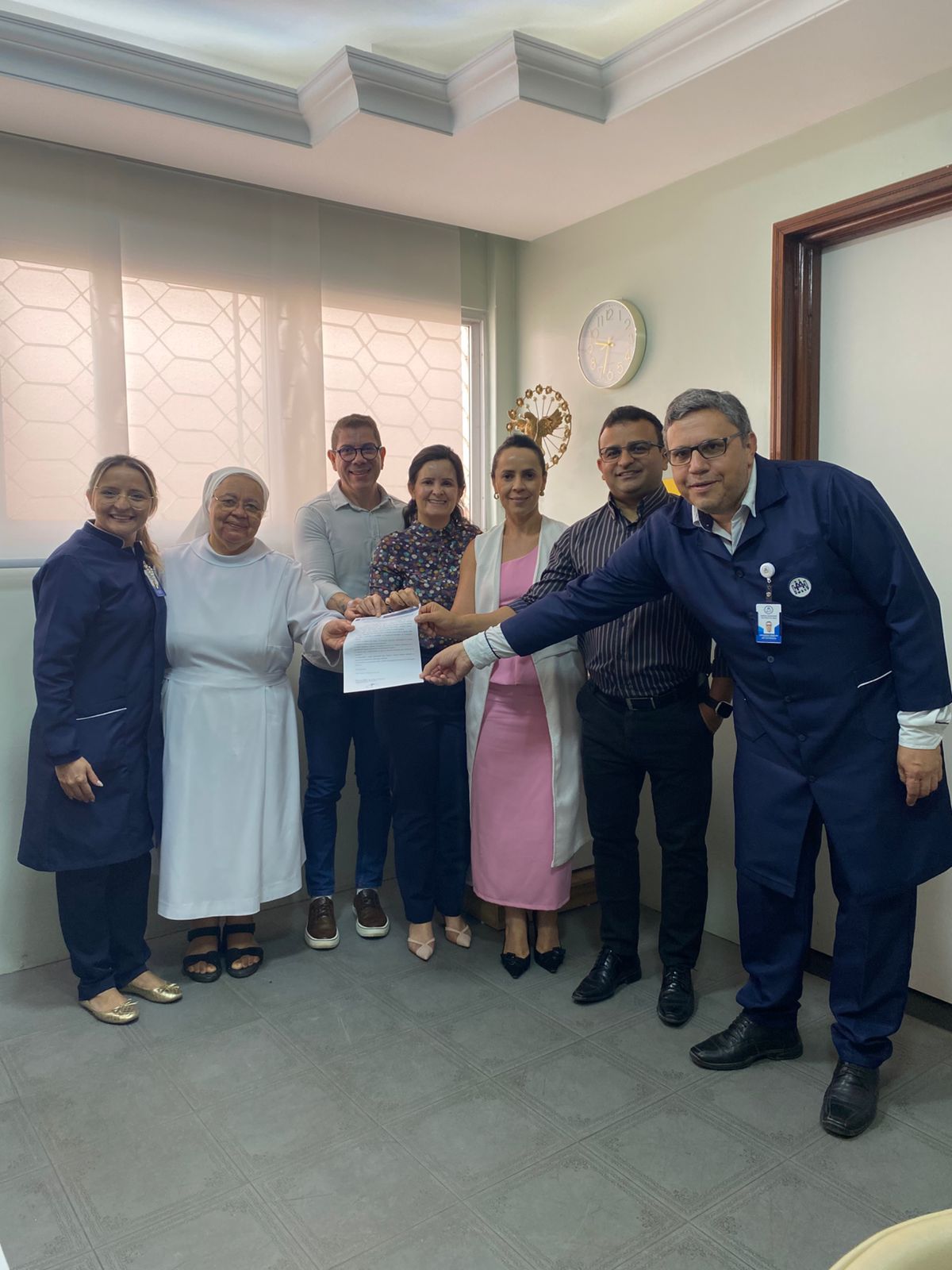 URCA firma parceria com Hospital Maternidade São Vicente de Paulo para práticas da Residência em Enfermagem Obstétrica