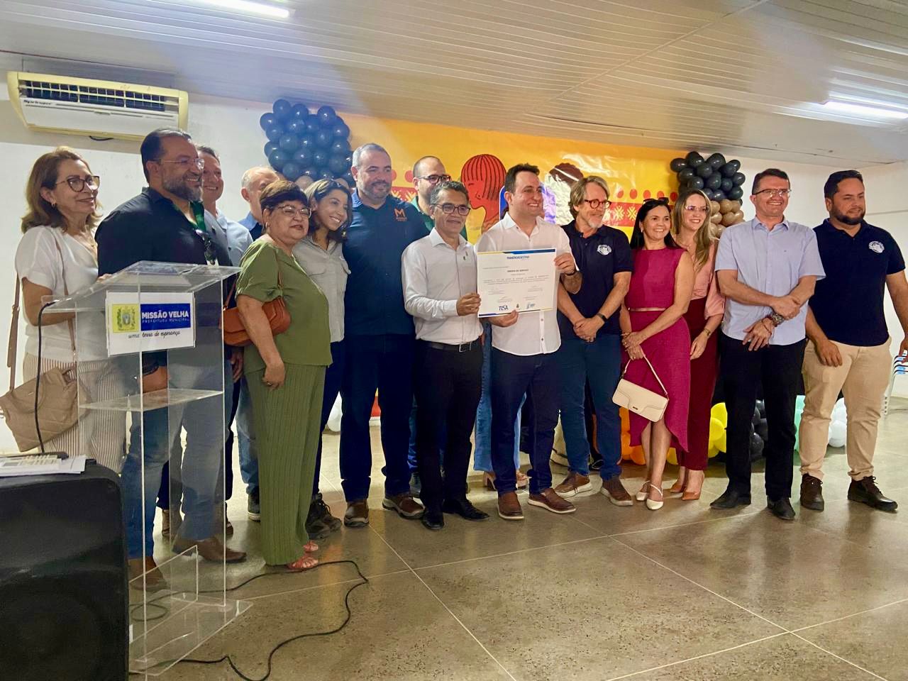 Assinada ordem de serviço para o Centro de Interpretação Arqueológica de Missão Velha, com investimento de R$1,7mi