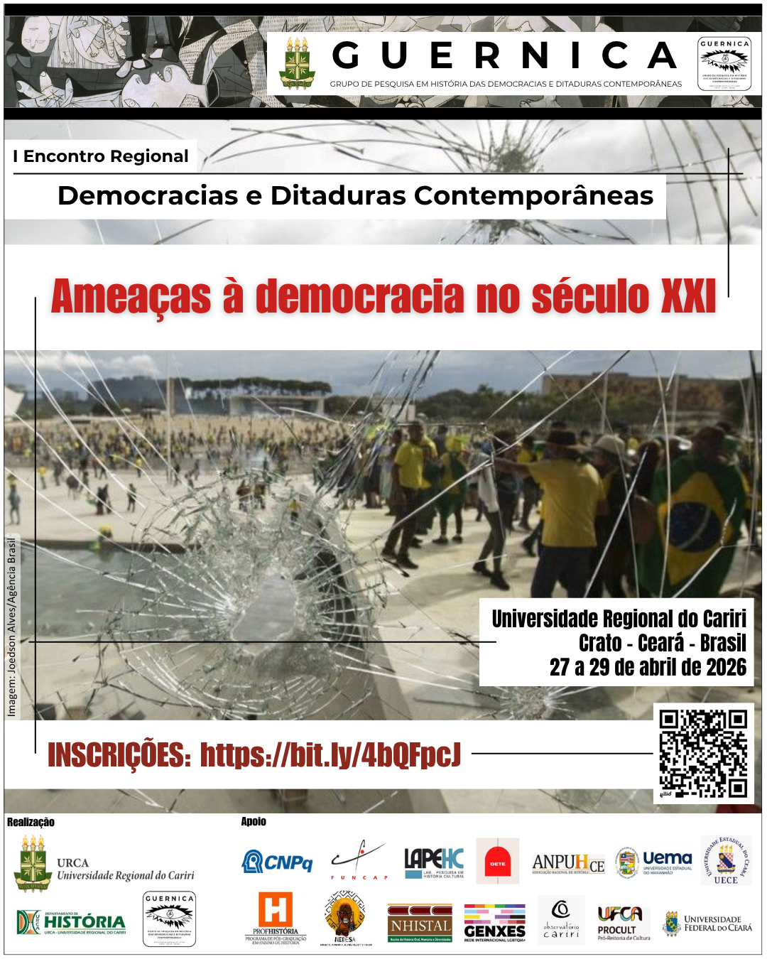 URCA promove I Encontro Regional sobre Democracias e Ditaduras Contemporâneas no Campus Pimenta