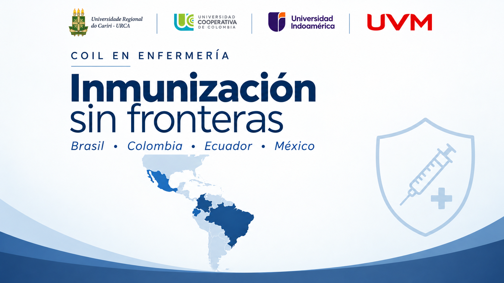 URCA abre inscrições para o ciclo internacional “COIL em Enfermagem: Imunização sem fronteiras”